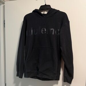 lululemon athletica Black Logo Hoodie